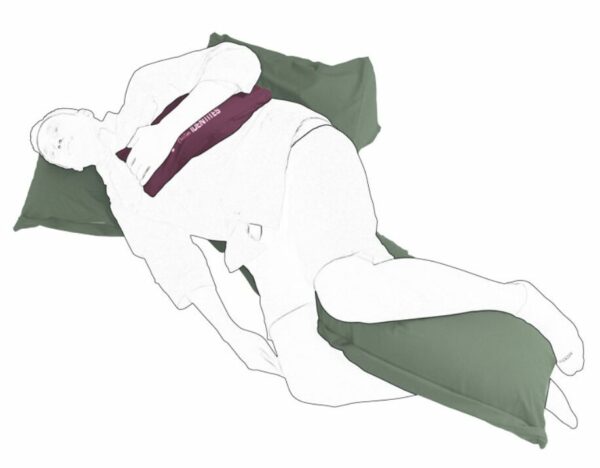 Coussin de positionnement décubitus microfibre – Image 2