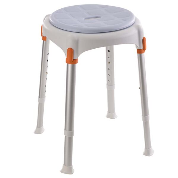 Assise souple ronde pour tabouret de douche Capri – Image 2