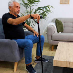 Canne de sécurité éclairante