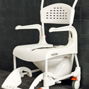 Chaise de douche à roulettes Clean 55cm/2 freins