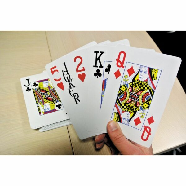 Jeu de 54 cartes géantes – Image 2