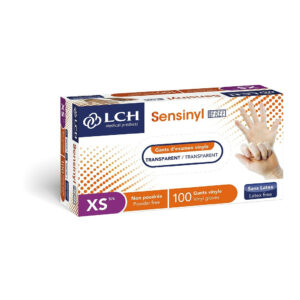 Gants Sensinyl Free vinyle non poudrés