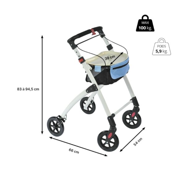 Rollator Intérieur Neo Indoor – Image 2
