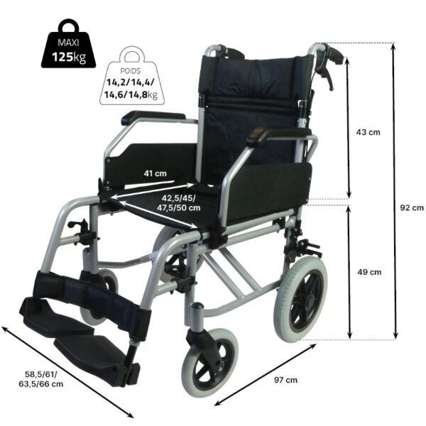 Fauteuil de Transfert ModuloLight – Image 2