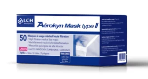Masques médicaux : Type II, Type IIR et FFP2