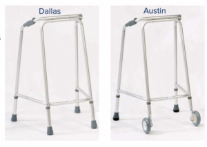 Deambulateur Cadre de Marche “Dallas ou Austin”