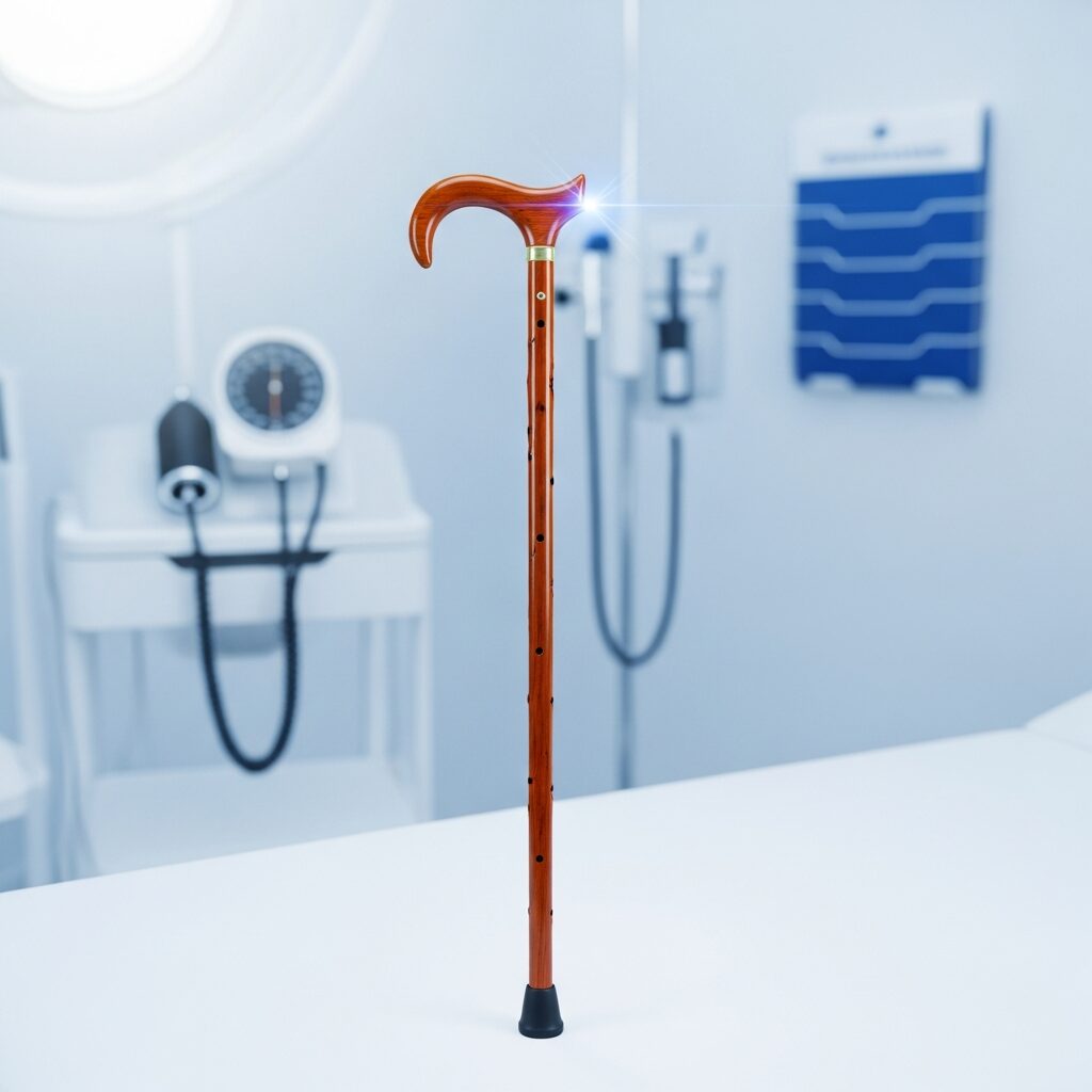 Illustration immersive du sujet : âge canne de marche
