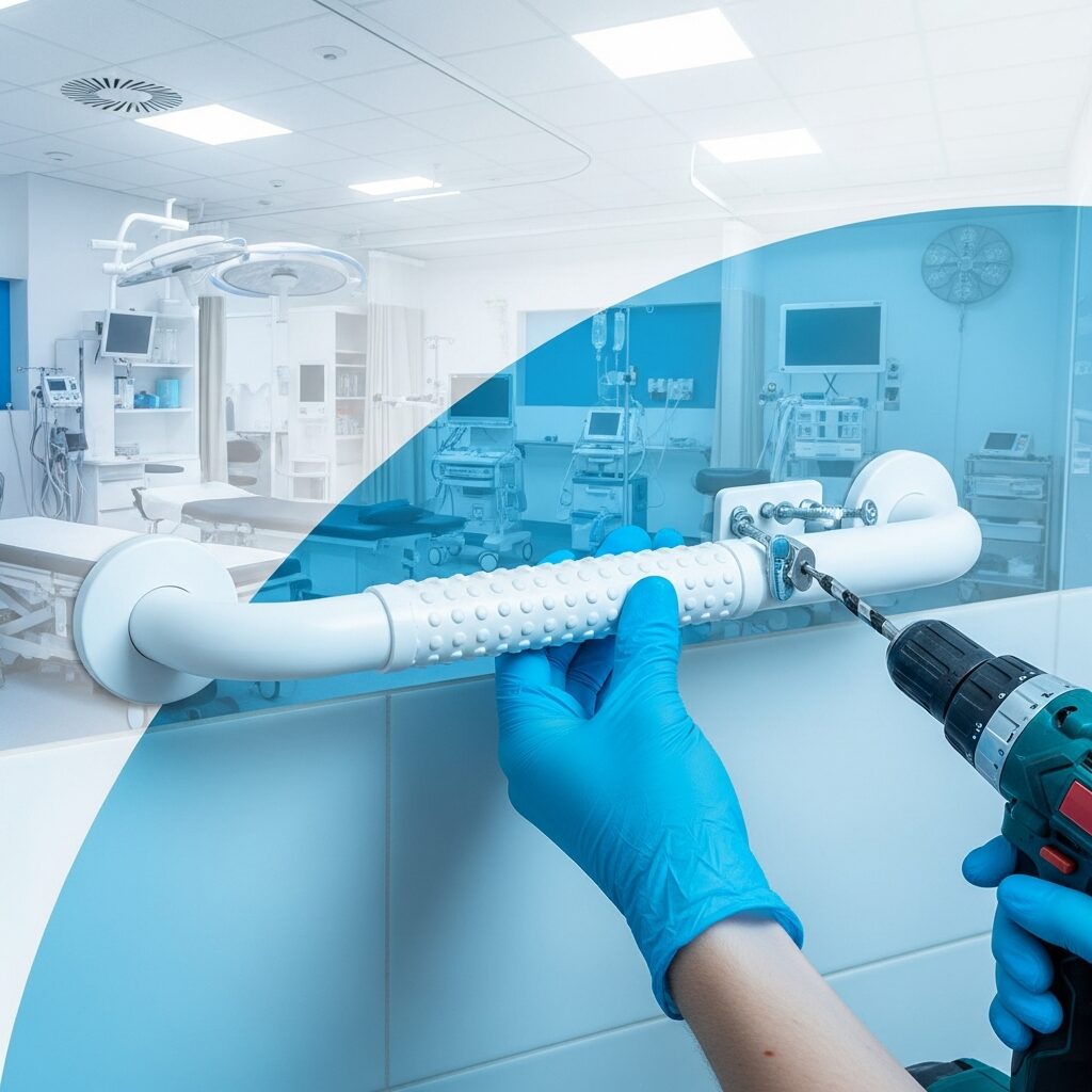Illustration immersive du sujet : éviter tomber douche