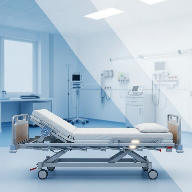 Illustration immersive du sujet : louer ou acheter lit médicalisé