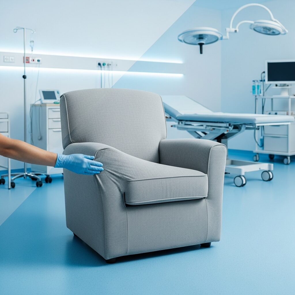 Illustration immersive du sujet : housse fauteuil