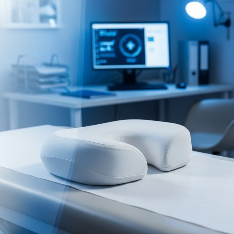 Illustration immersive du sujet : oreiller cervical remboursé