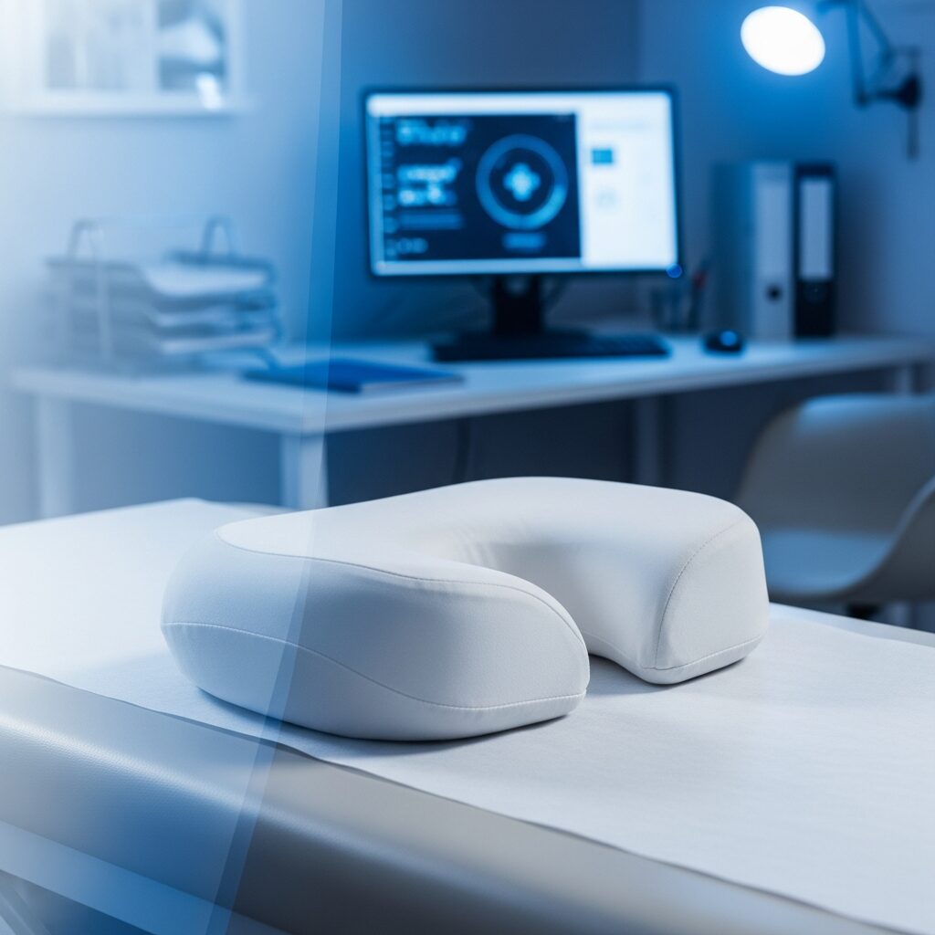 Illustration immersive du sujet : oreiller cervical remboursé