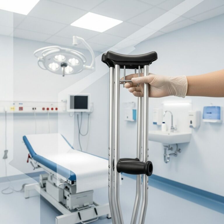 Illustration immersive du sujet : régler ses béquilles