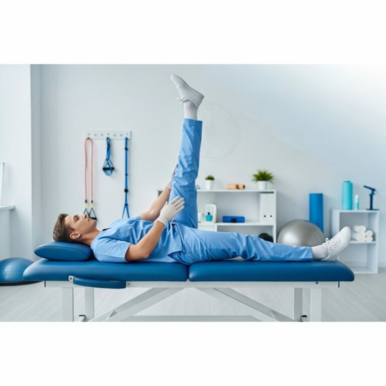 Illustration immersive du sujet : relevés de jambe