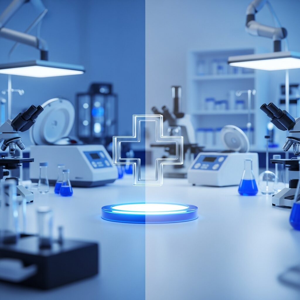 Illustration immersive du sujet : comparer les prix fournisseurs médicaux