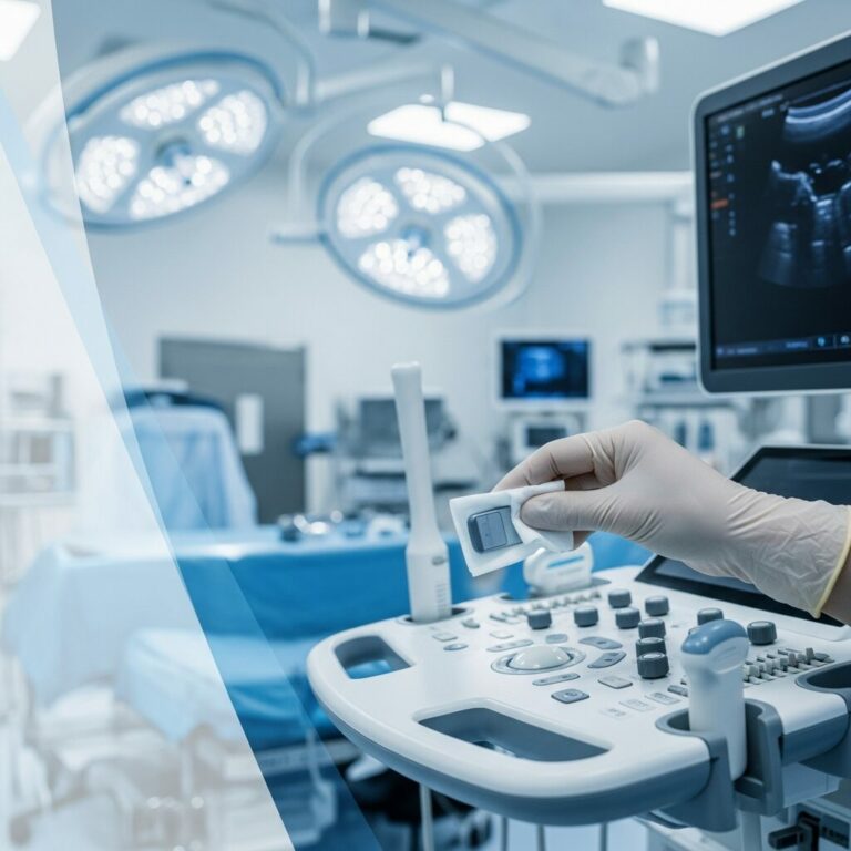 Illustration immersive du sujet : coûts de maintenance matériel médical
