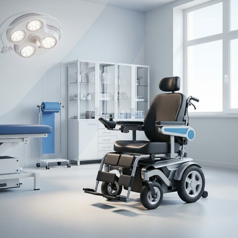 Illustration immersive du sujet : prix fauteuil roulant électrique