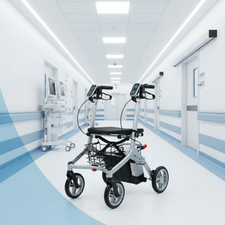 Illustration immersive du sujet : déambulateurs électriques