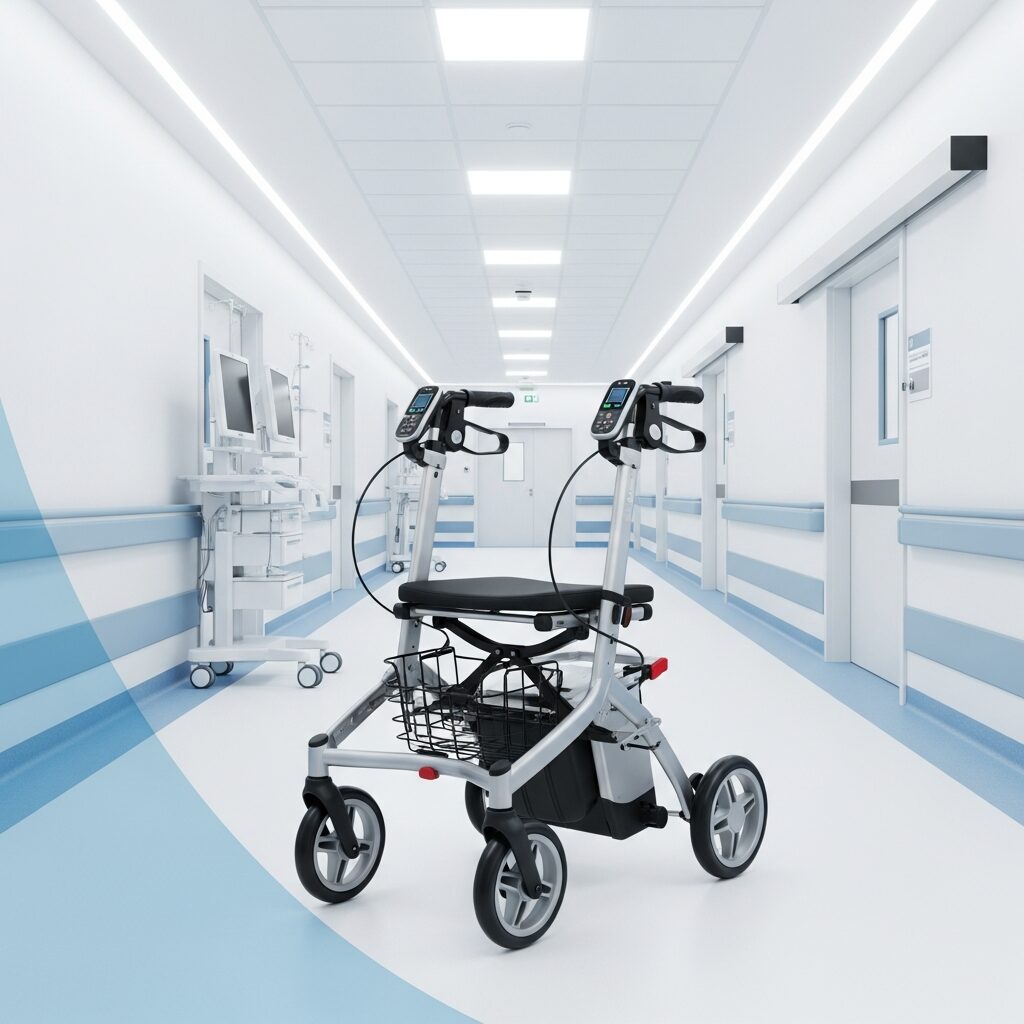 Illustration immersive du sujet : déambulateurs électriques