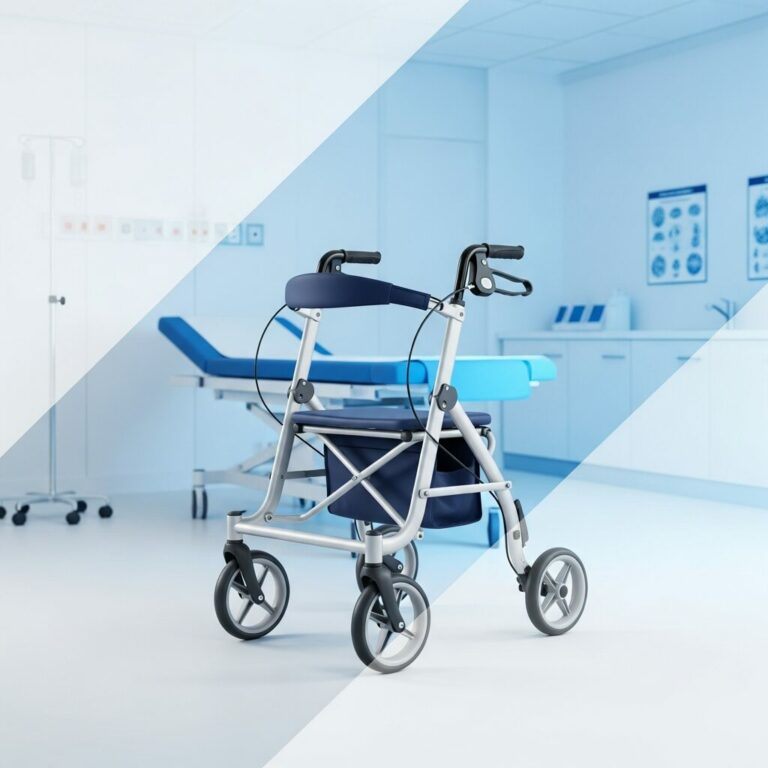 Illustration immersive du sujet : meilleurs rollators 4 roues