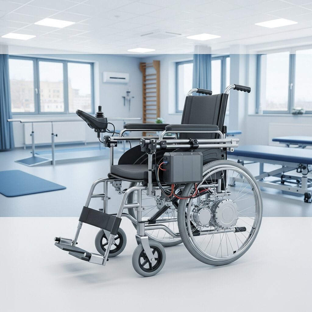 Illustration immersive du sujet : motoriser un fauteuil roulant
