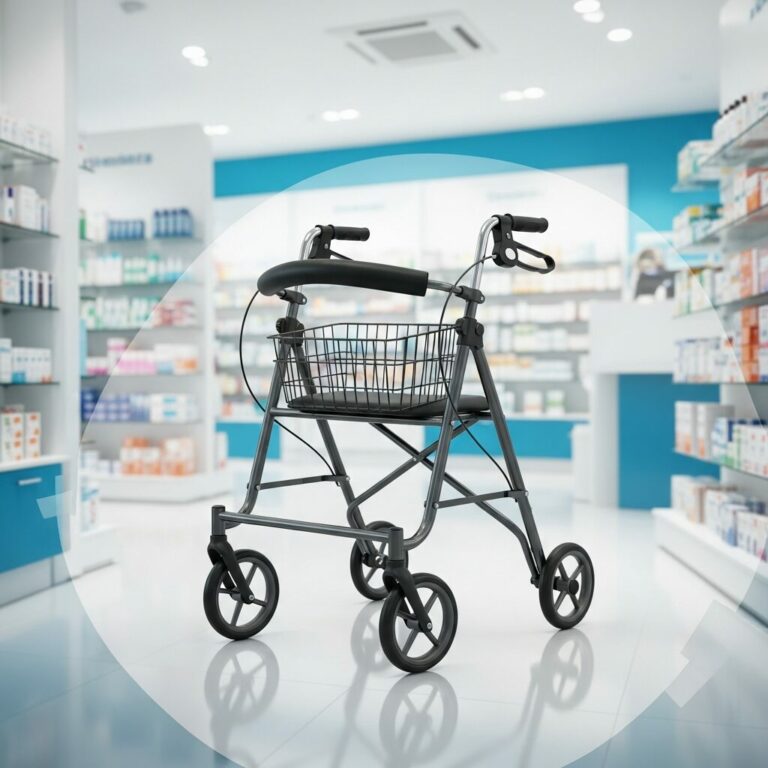 Illustration immersive du sujet : prix rollator 4 roues