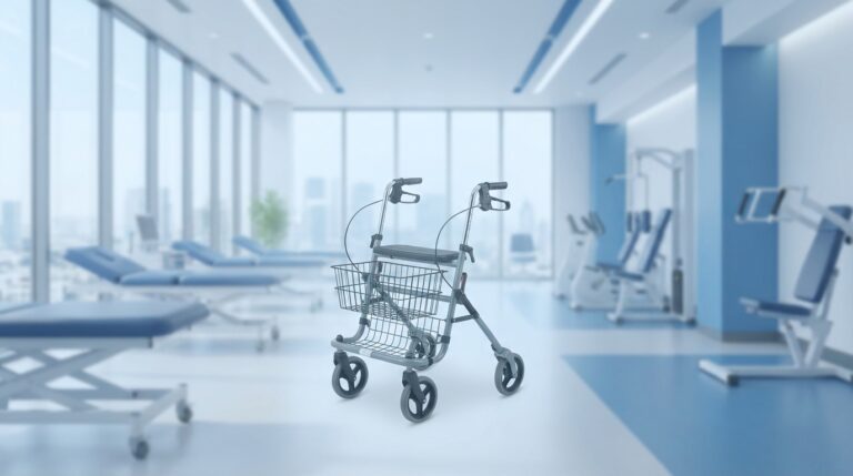 Illustration immersive du sujet : prix déambulateur médical