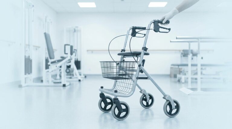 Illustration immersive du sujet : prix rollator 4 roues
