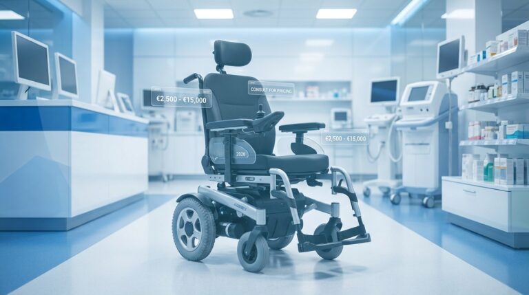 Illustration immersive du sujet : prix fauteuil roulant