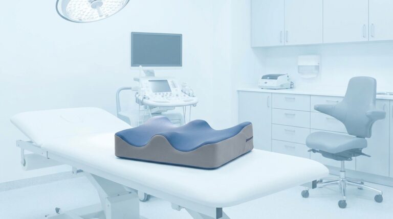 Illustration immersive du sujet : remboursement coussin de positionnement